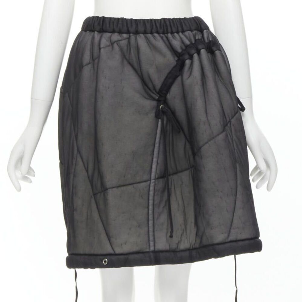 Comme Des Garcons Sheer Puffy Skirt